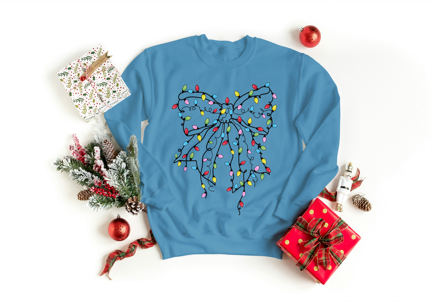 Christmas Light Sweatshirt 🎄