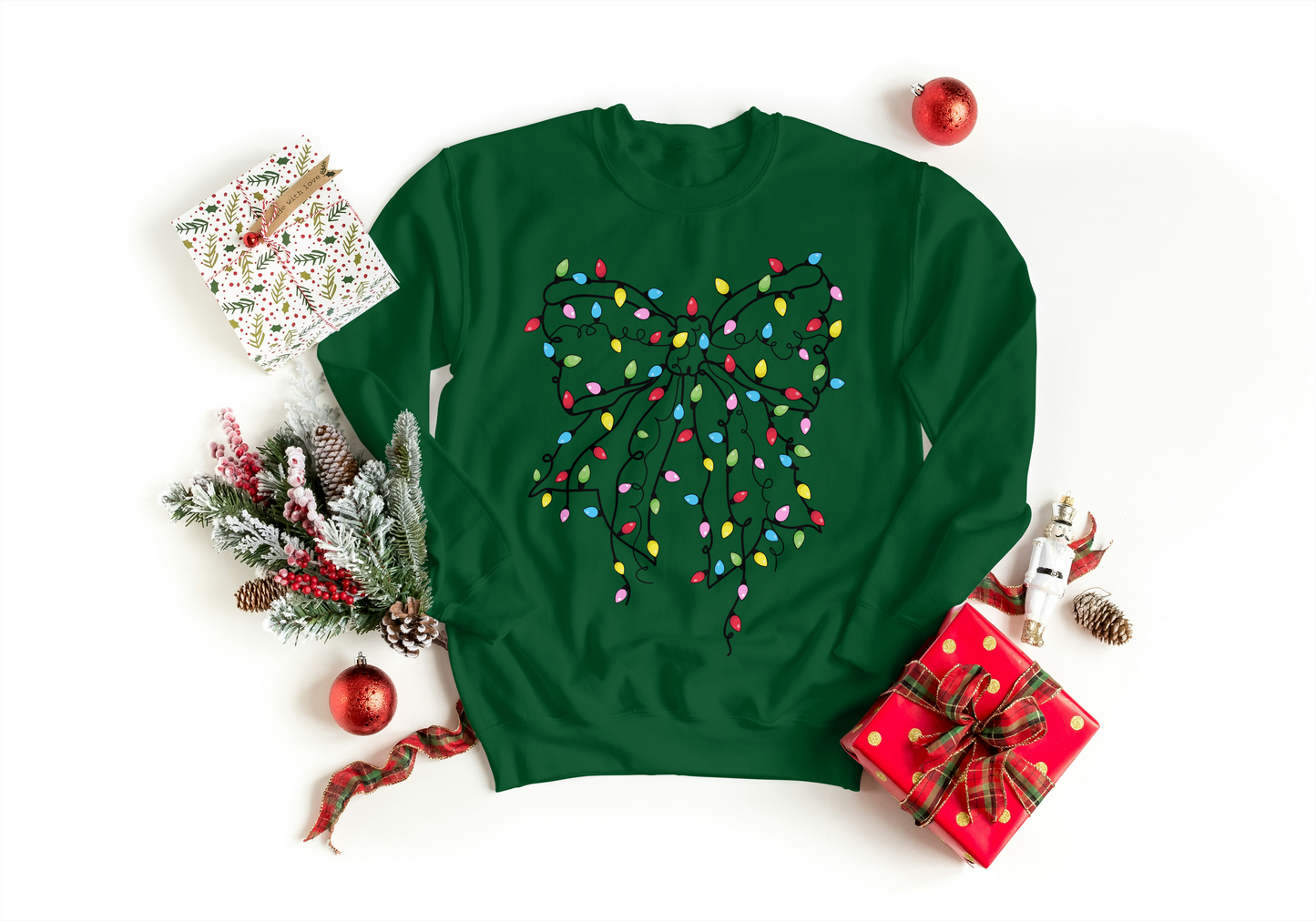 Christmas Light Sweatshirt 🎄