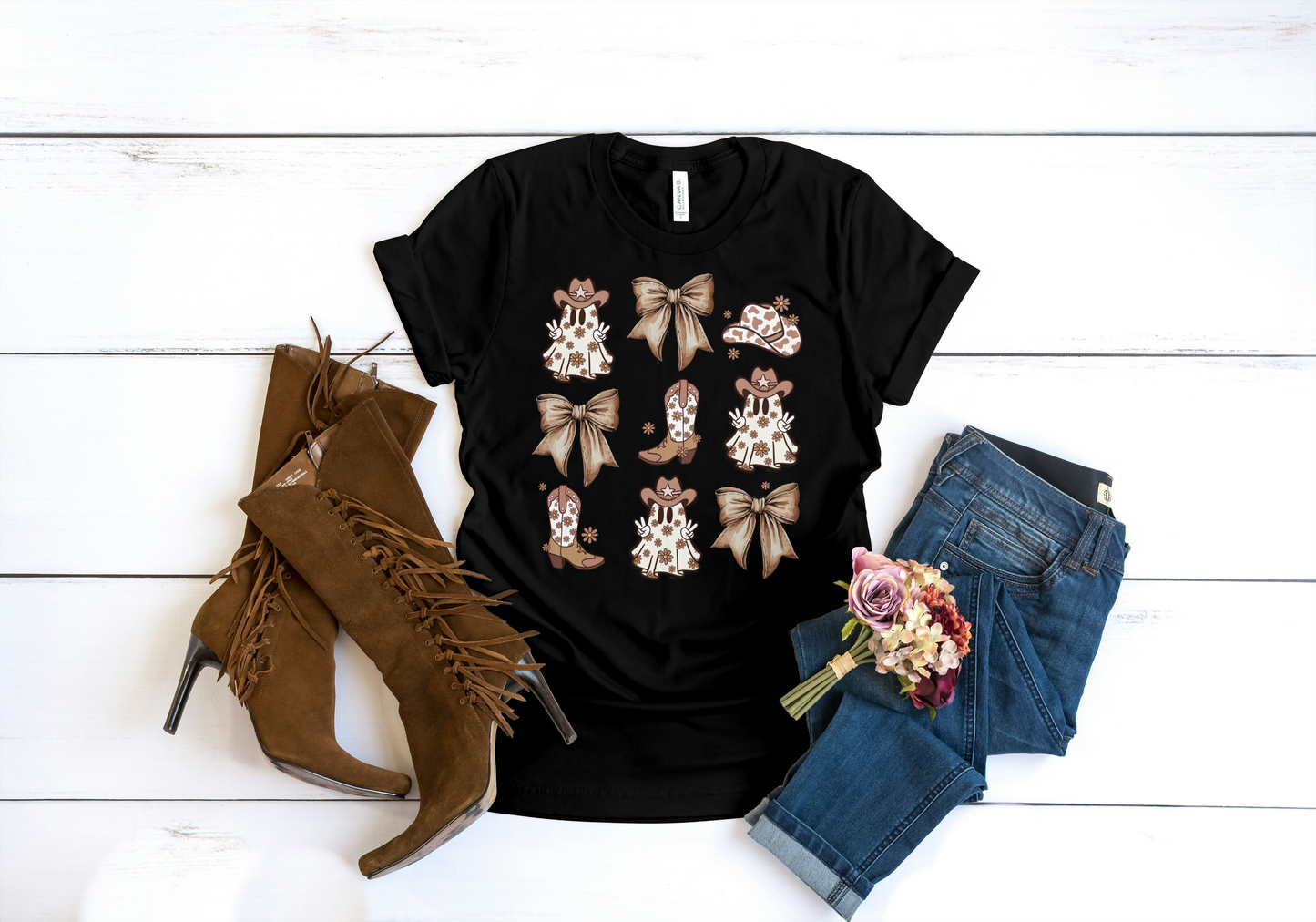 Ghost & Boots Tee 👻👢