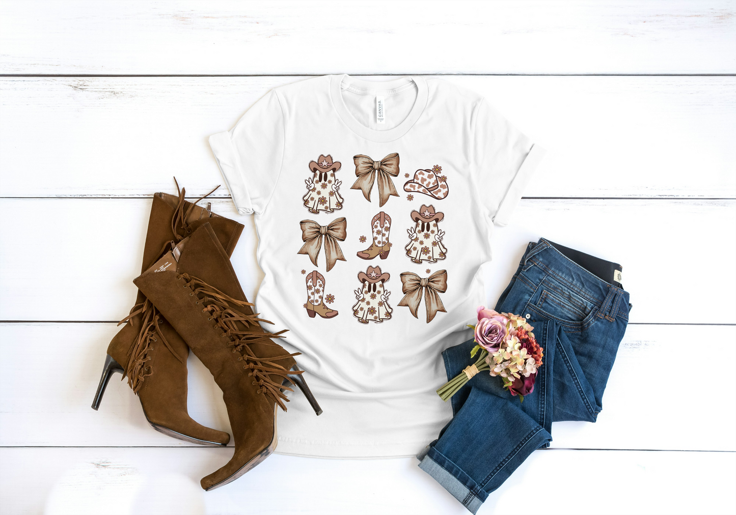 Ghost & Boots Tee 👻👢