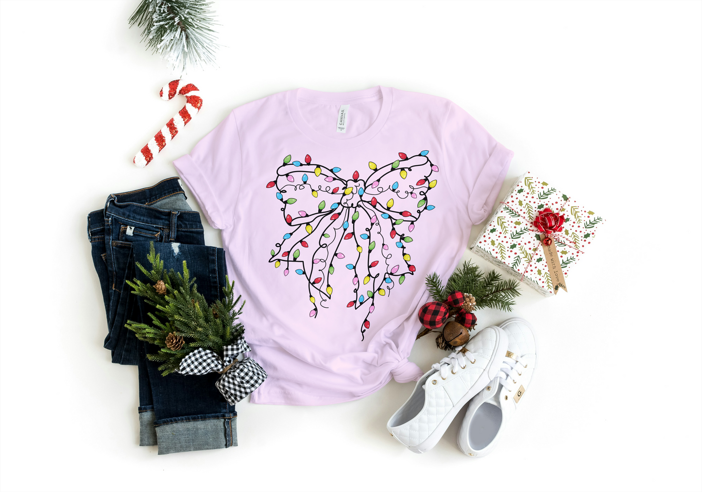 Christmas Light Tee 🎄